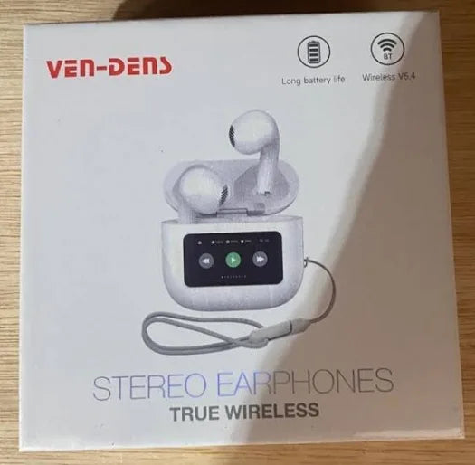 Earbuds with ANC and display