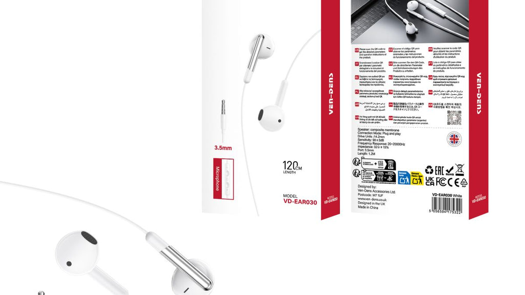 Earphones with Auxiliary connector