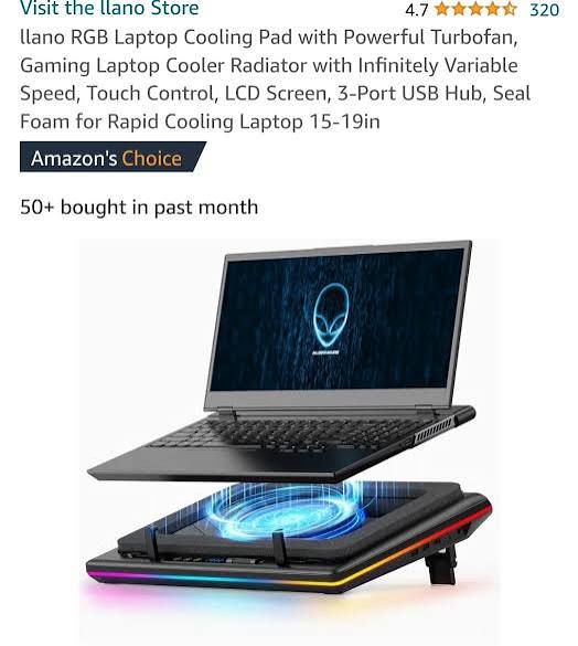Laptop cooling fan