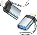 Lighting  to USB female otg adapters