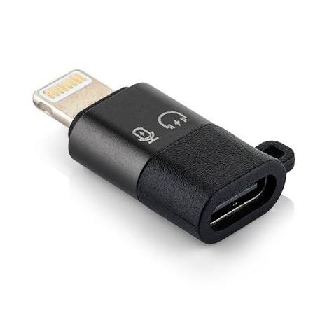 Lighting  to USB C female OTG