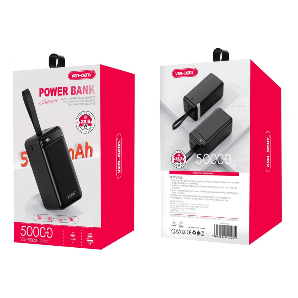 Powerbank 50000MAh/50W