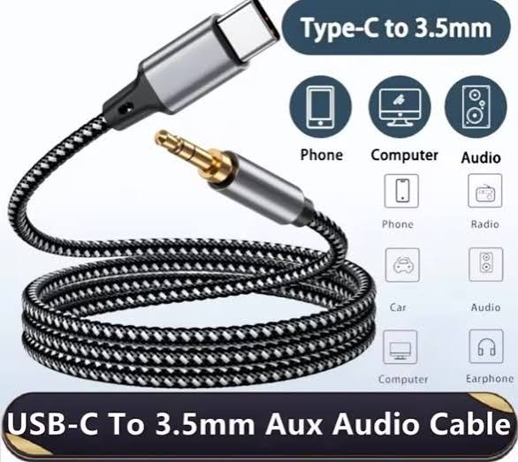 Aux to USB C