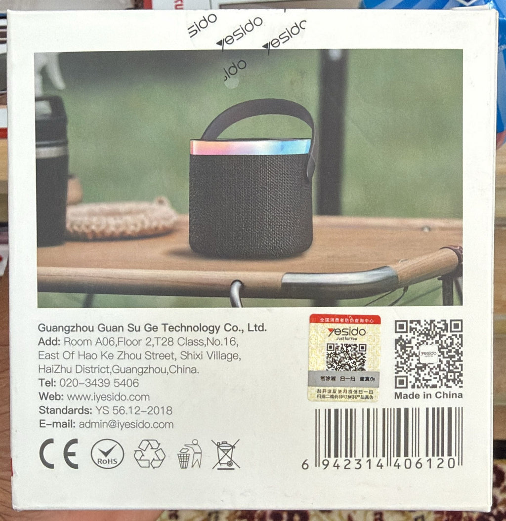 Wireless Colourful barrell speaker
