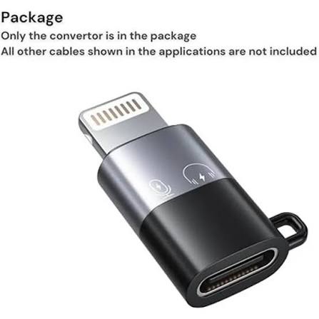 Lighting  to USB C female OTG