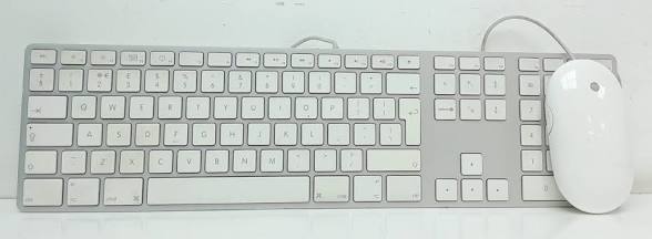 Macbook keyboard with mouse