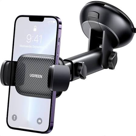 Car phone holder windscreen